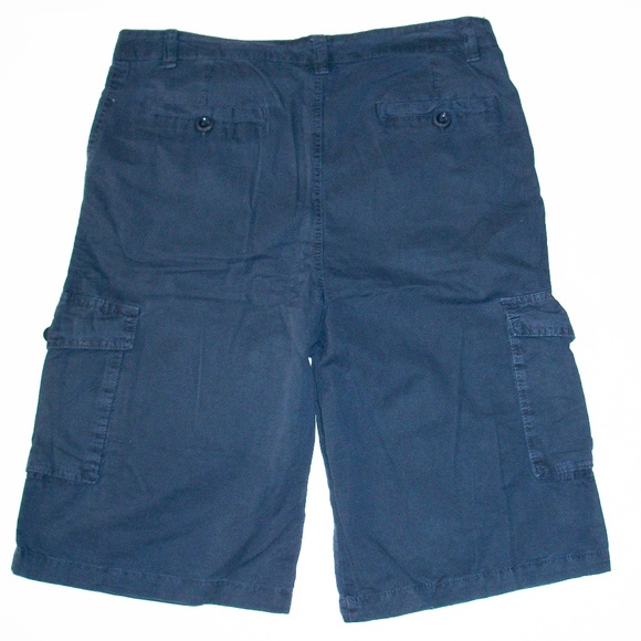 Ring of Fire Boy's Blue Cargo Shorts - Size 20 - Picture 2 of 6